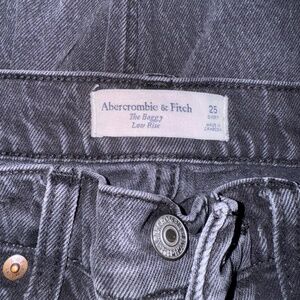 A&F Low Rise Baggy Jeans
